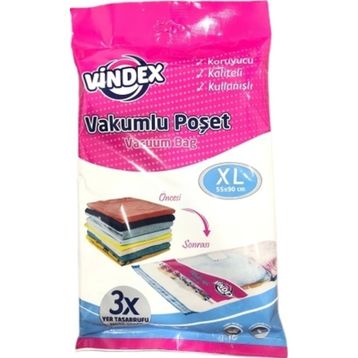 Vindex 55x90 cm XLarge Vakumlu Poşet