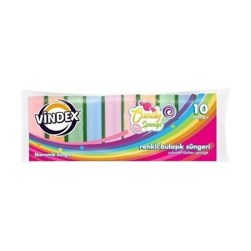 Vındex Candy 10'lu Sünger