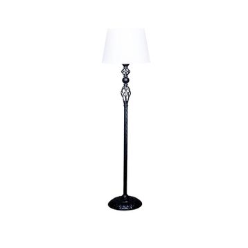 Vinner Siyah Kaplama Helezon Paslanmaz Metal Modern Lambader