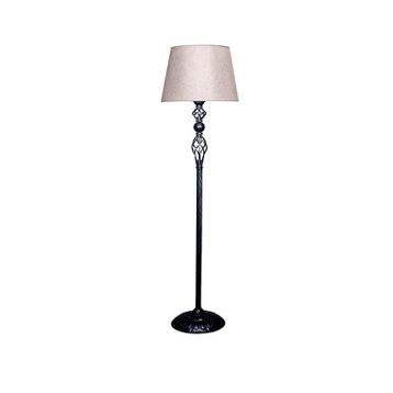 Vinner Siyah Kaplama Helezon Paslanmaz Metal Modern Lambader