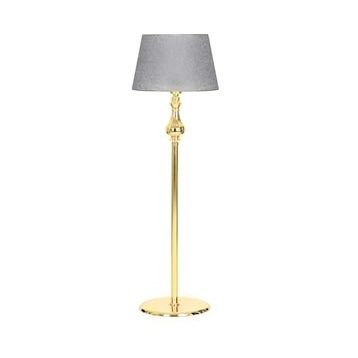 Vinner Solid Gold Kaplama Düz Metal Ayak Gri Kırçıl Lambader