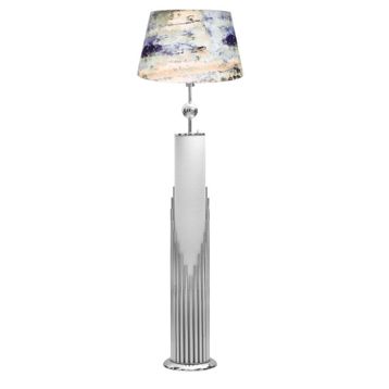 Vinner VNRDHKKLMB039 Doha Krom Kaplama Gövde Işıklı Özel Tasarım Blumixed Metal Lambader