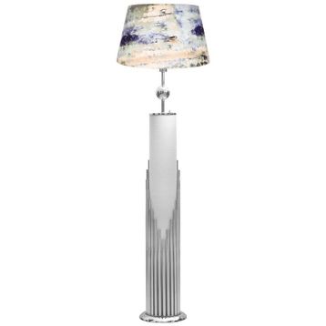 Vinner VNRDHKKLMB039 Doha Krom Kaplama Gövde Işıklı Özel Tasarım Blumixed Metal Lambader