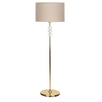 Vinner VNRMADGKLMB023 Madelyn Gold Şeritli Siyah Gold Kaplama Burgulu Metal Lambader