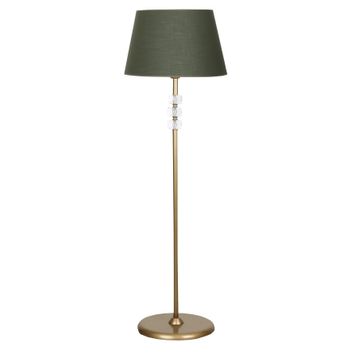Vinner VNRMADGKLMB035 Madelyn Krem Dalgalı Gold Kaplama Burgulu Metal Lambader
