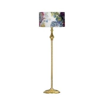 Vinner VNRMADGKLMB039 Madelyn Gül Desenli Gold Kaplama Burgulu Metal Lambader