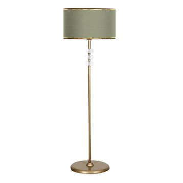 Vinner VNRMADGKLMB039 Madelyn Gül Desenli Gold Kaplama Burgulu Metal Lambader