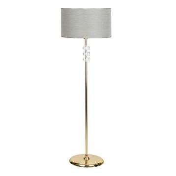 Vinner VNRMADGKLMB086 Madelyn Gold Şeritli Haki Gold Kaplama Burgulu Metal Lambader