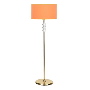 Vinner VNRMADGKLMB091 Madelyn Gold Şeritli Antrasit Gold Kaplama Burgulu Metal Lambader