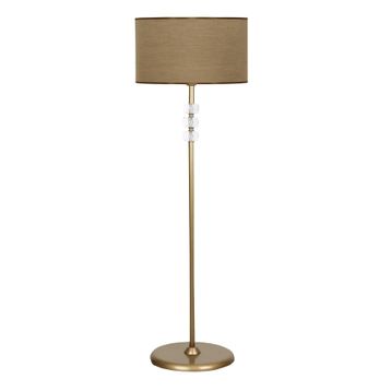 Vinner VNRMADGKLMB097 Madelyn Flowers Desenli Gold Kaplama Burgulu Metal Lambader