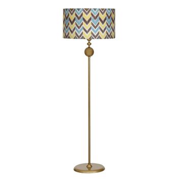 Vinner VNROSLOESDZLM0107006 Ottowa Eskitme Tekli Küre Metal Ayaklı Çvş Desenli Lambader