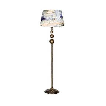 Vinner VNRVGAEKLMB023 Vega Eskitme Üçlü Küre Tek Ayaklı Metal Blumixed Lambader