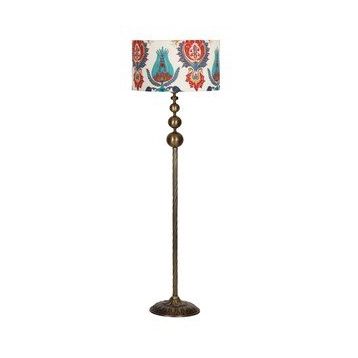 Vinner VNRVGAEKLMB074 Vega Eskitme Üçlü Küre Tek Ayaklı Metal Lale Desenli Lambader