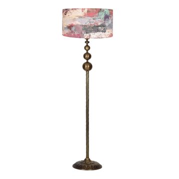 Vinner VNRVGAEKLMB092 Vega Eskitme Üçlü Küre Tek Ayaklı Metal Redmixed Lambader
