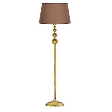 Vinner VNRVGAGKLMB041 Vega Gold Üçlü Küre Tek Ayaklı Metal Sütlü Kahve Lambader
