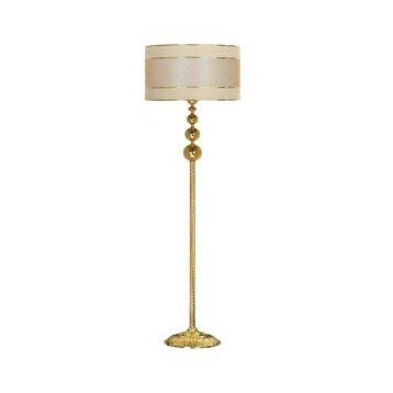 Vinner VNRVGAGKLMB091 Vega Gold Üçlü Küre Tek Ayaklı Metal Çift Gold Şertili Mataro Vizon Lambader
