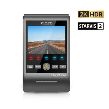 Viofo A229 Plus 2K Hdr Sony Starvis 2 Sensörlü Wi-fi Gpsli Araç Kamerası