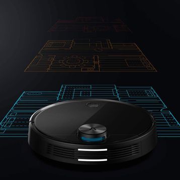 Viomi V3 Siyah Robot Süpürge