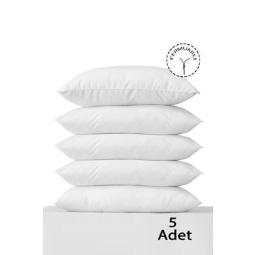Vionel Home Pamuklu 5'li 50 x 70 cm Beyaz İç Astar Yastık Kılıfı