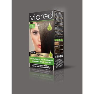 Viored 5.0 Açık Kahve Natural Saç Boyası
