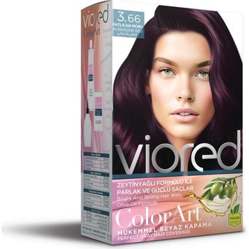 Viored Color Art 3.66 Patlıcan Moru Set Saç Boyası