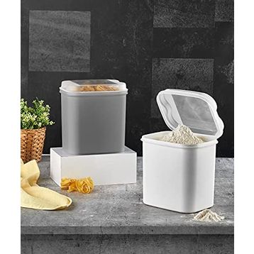Vip Ahmet VP-234 Gri 4500 ml Masal Saklama Kabı