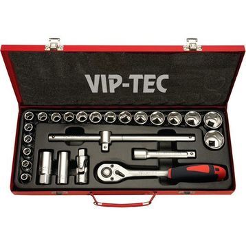 VIP-TEC 1/2 25 Parça Altı Koşe Lokma Anahtar Takımı