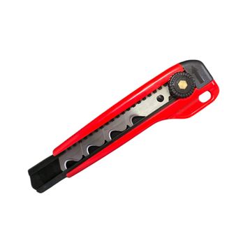 VIP-TEC VT875105VH 18 mm Profesyonel Plastik Vidalı Kanca Tip Maket Bıçağı