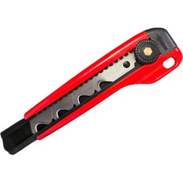 VIP-TEC VT875105VH 18 mm Profesyonel Plastik Vidalı Kanca Tip Maket Bıçağı