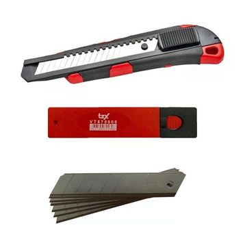 VIP-TEC VT875117 160x20 mm Metal Profesyonel Maket Bıçağı+10 Adet Yedek