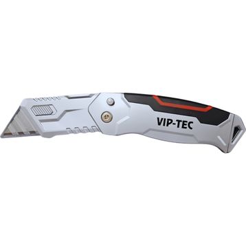VIP-TEC VT875157 Profesyonel 2 Kademeli Katlanır Metal Maket Bıçağı