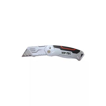 VIP-TEC VT875157 Profesyonel 2 Kademeli Katlanır Metal Maket Bıçağı