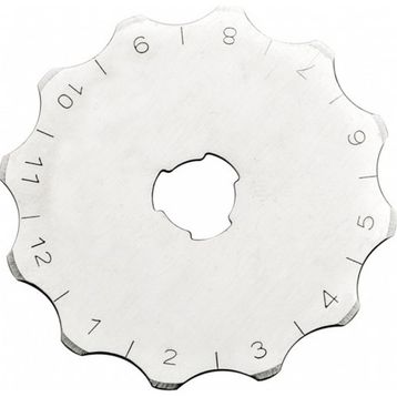 VIP-TEC VT877015-3 45 mm Profesyonel Yuvarlak Dalgalı Bıçak Yedeği