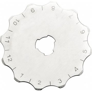 VIP-TEC VT877015-3 45 mm Profesyonel Yuvarlak Dalgalı Bıçak Yedeği