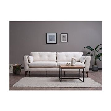 Vipahome Vipa Boston Krem Kanepe