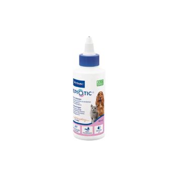 Virbac Epiotic 125 ml Kedi ve Köpekler Için Kulak Temizleme Solüsyonu