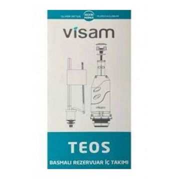 Visam 614-001 Basmalı Klozet İç Takımı