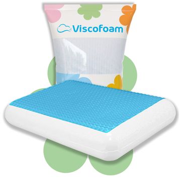 Viscofoam Luks Terletmeyen Ortopedik Yastik Serinleten Visco Yastik Jelli Yastik