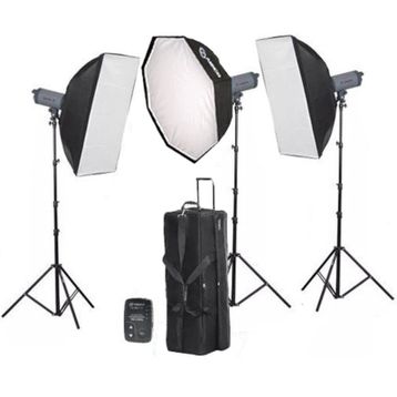 Visico VC-600HH 3'lü Paraflaş Kiti