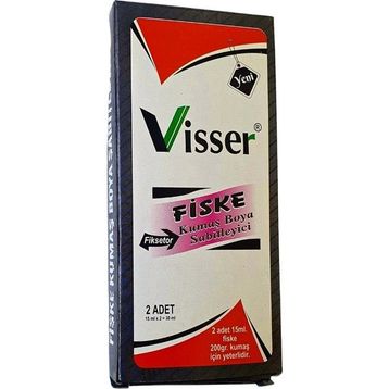 Visser 2x15 ml Toz Kumaş Boyası Sabitleştirici