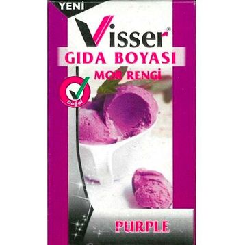 Visser 9 gr Mor Toz Gıda Boyası