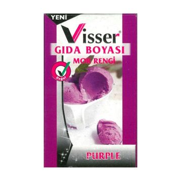 Visser 9 gr Mor Toz Gıda Boyası