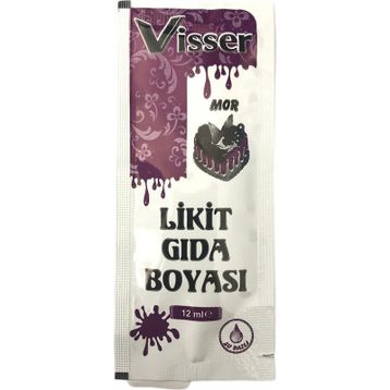 Visser 9 gr Mor Toz Gıda Boyası