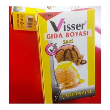 Visser 9 gr Sarı Toz Gıda Boyası