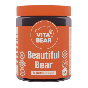 Vita Bear Beautiful Bear Biotin 30 Çiğnenebilir Tablet