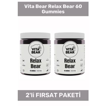 Vita Bear Relax Bear 2x60 Çiğnenebilir Tablet