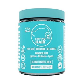 Vita Bear Strong Hair Gummies 60 Çiğnenebilir Tablet