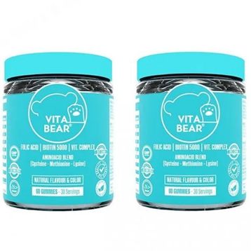 Vita Bear Strong Hair Gummies 60 Çiğnenebilir Tablet