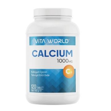 Vita World Calcium 1000 mg 120 Tablet