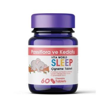 Vita World Passiflora Sleep 60 Çiğnenebilir Tablet